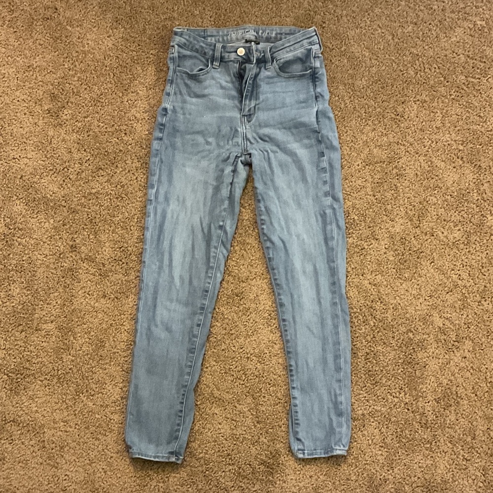 American Eagle Outfitters Light Blue Skinny Jeans